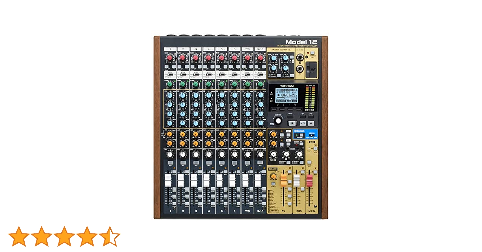 配信機器・PA機器・レコーディング機器 Tascam model 12 MTR Model 12 | 12-トラック レコーディングミキサー / DAW